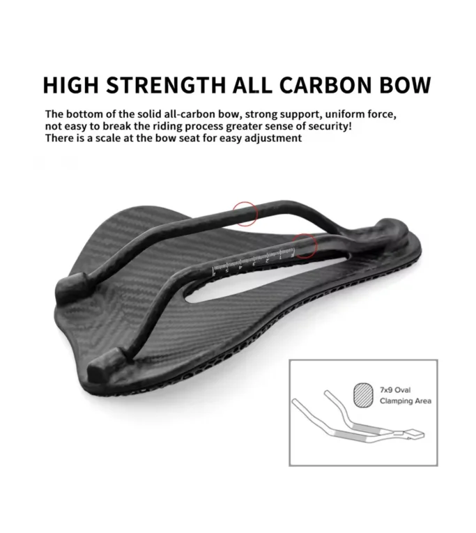 KOCEVLO SL1 Bicycle Saddle Ultralight Full Carbon Racing Seating Saddles MTB Road Bike Seat Cushion Hollow Comfortable