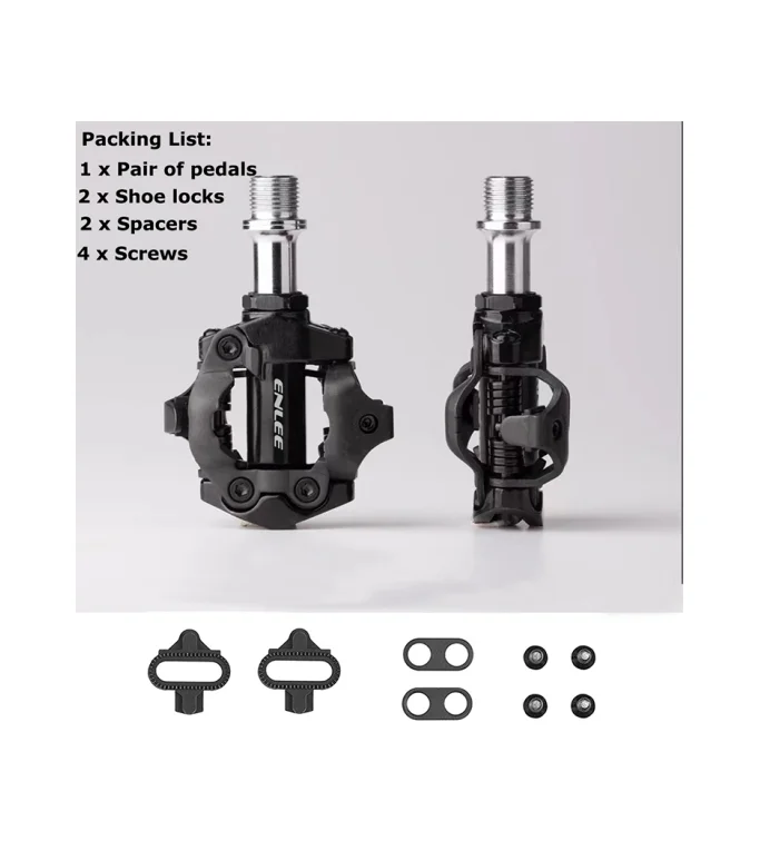 ENLEE PEDAL SPD-PEDALS CLIPLESSS PEDAL LOCK M-506