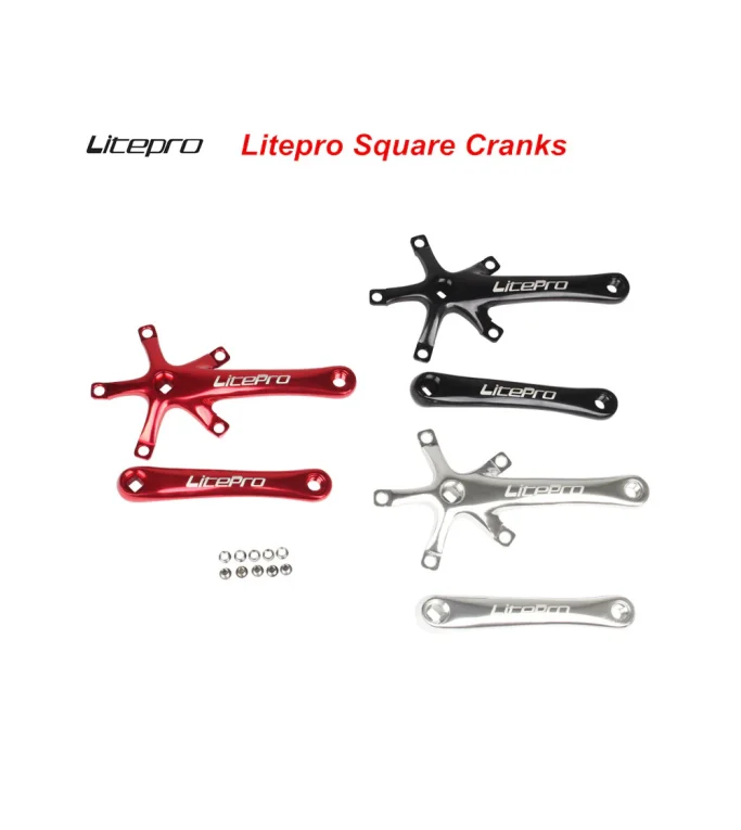 Litepro Folding Bike Square hole Crankset