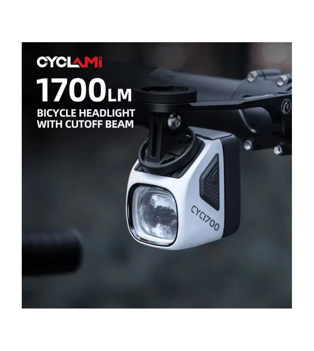 CYCLAMI CYC1700 Bike Headlight 4000mAh 1700 Lumen image