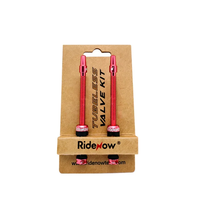 Ridenow Bike Presta Tubeless Valve Aluminum Alloy Core Removable for MTB Road Bike Tire