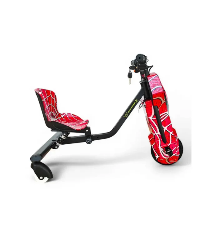 WindHorse Drifting Electric Scooter for Kids and Adults &amp;amp;amp;amp;amp;amp;ndash; 250W Brushless Motor, 36V 4Ah Battery, 360 Spin, Bluetooth Speaker, Adjustable Frame, 3-Speed Modes, Steel Alloy Body