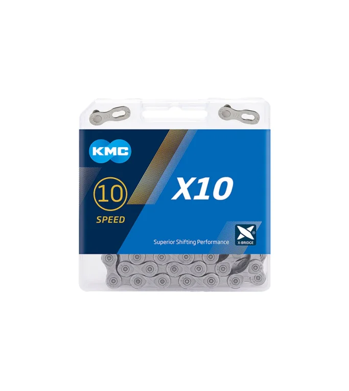 KMC CHAIN X10 10 SPEED 116 LINKS 1/2*11/128 Black