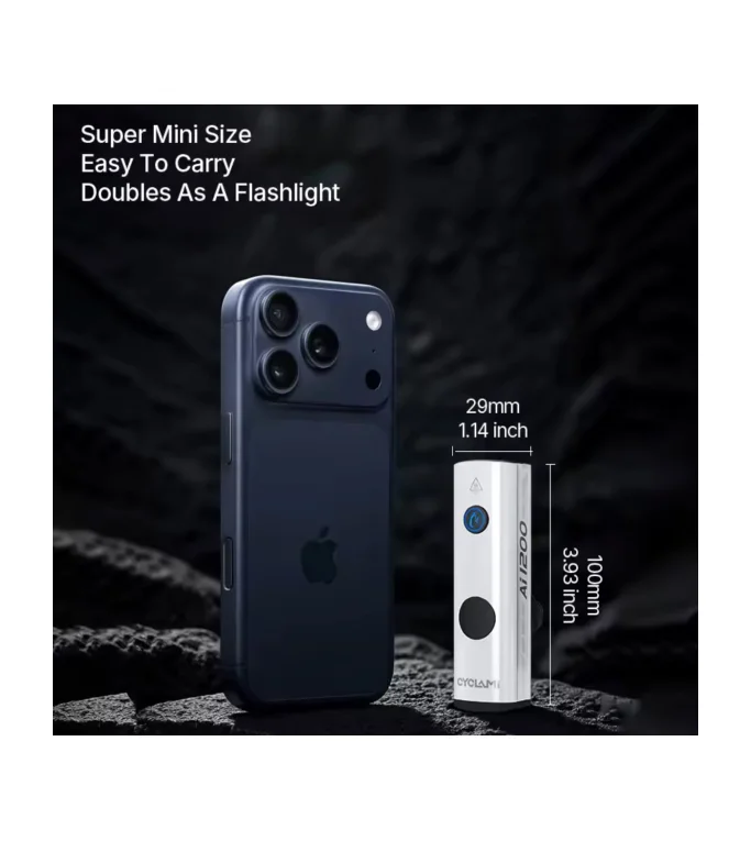 CYCLAMI Ai1200 Lumens light 2500mAh