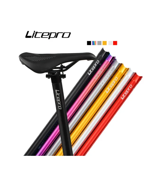 LITEPRO SEATPOST A61 FOLDING BIKE 33 9*600mm max 80kg